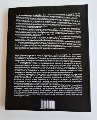 Imagen 3 de 3 de Libro Transformaciones Urbanas De León. Siglo Xx
