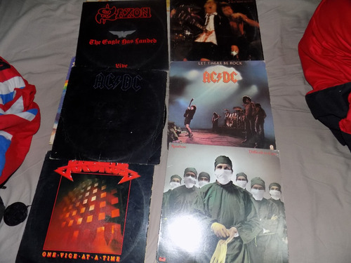 Lps Importados Rock , Acdc, Rainbow, Krokus