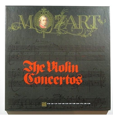 Conciertos Para Violín De Mozart.