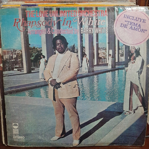 Vinilo The Love Unlimited Orchestra Barry White Zzz Si3