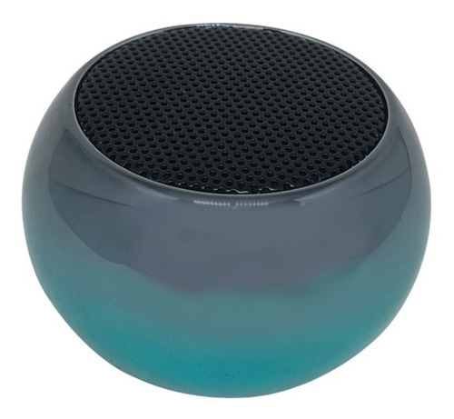 Caixinha Som Bluetooth Metal Amplificada Mini Speaker 3w Cor Verde 110v/220v