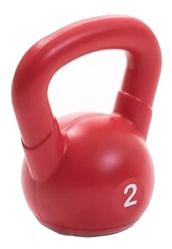 Pesa Rusa Mir De 2 Kg. Kettlebell De Pvc Crossfit