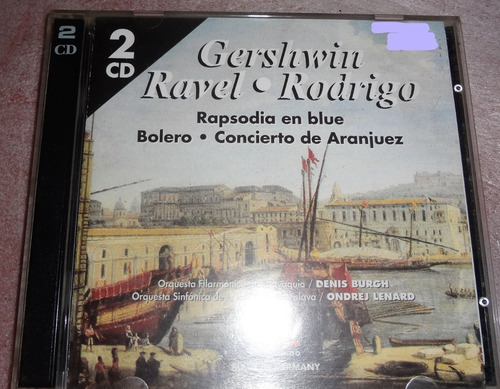 Gershwin-ravel-rodrigo Album 2cd Origen Alemania