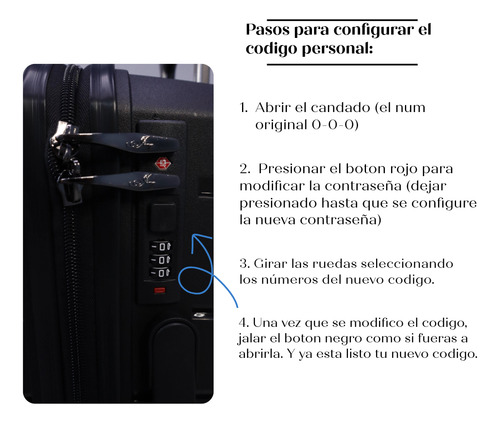 Juego De Maletas Jony 3 Pzs Ultra Resistente 25kgs + Carryon Azul Marino Z01