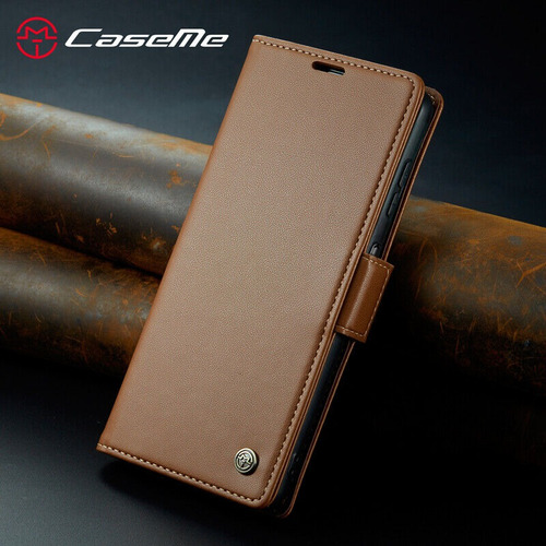 Funda De Piel Tipo Cartera Retro De Lujo Para Redmi Note 14 Pro