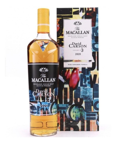 Whisky The Macallan David Carson Concept N. 3  700ml 40,8%