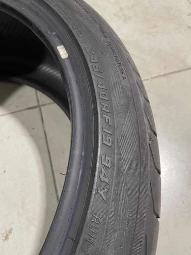 Pneu 245/40r19 Yokohama Advan Sport V105 Zps Run Flat (Usado)