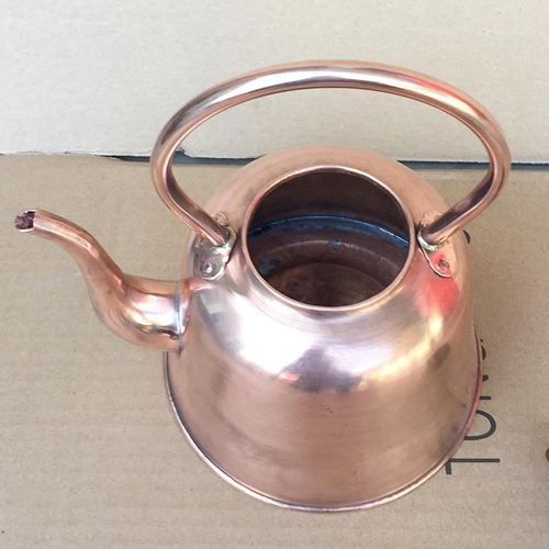 Hervidor De Agua Caliente, Tetera De Cobre De 1,5 L,