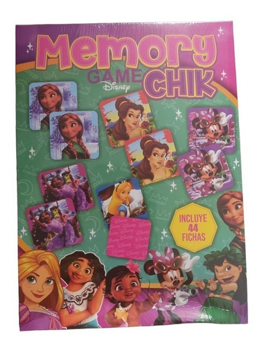 Memory Match Game Juego De Memoria Disney Princesas 