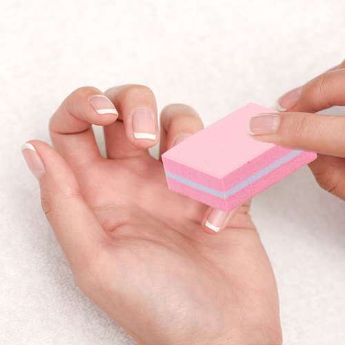 50 Limas De Esponja Para Uñas, Limas Reparadoras De Uñas