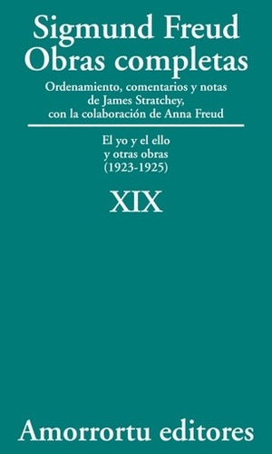 O.completas S.freud:vol.19 - Sigmund Freud