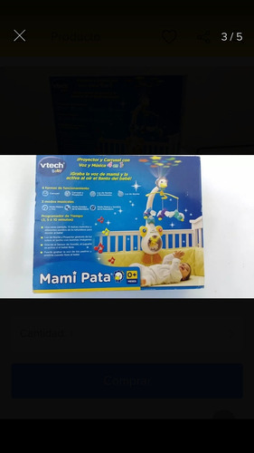 Imagen 4 de 6 de Móvil Para Bebé Mamá Pata Vtech