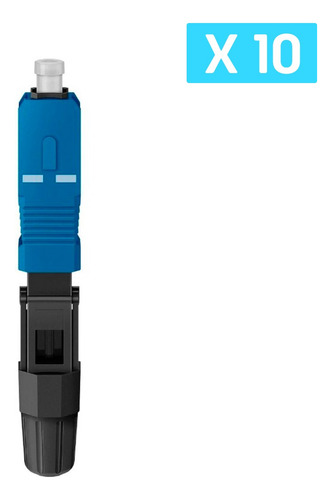 Conector Ftth Sc/upc Fibra Óptica Pre Pulidos 10 Und Steren