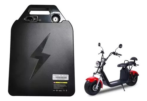 Bateria De Litio Para Moto Electrica 60v 20ah Tipo Maletin