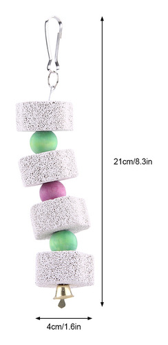 Piedra Para Moler Dientes De Loro, Jaula Molar Para Hámster