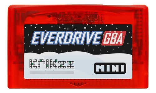 Everdrive Gba Mini Cartucho Para Gameboy Advance Gba Krikzz