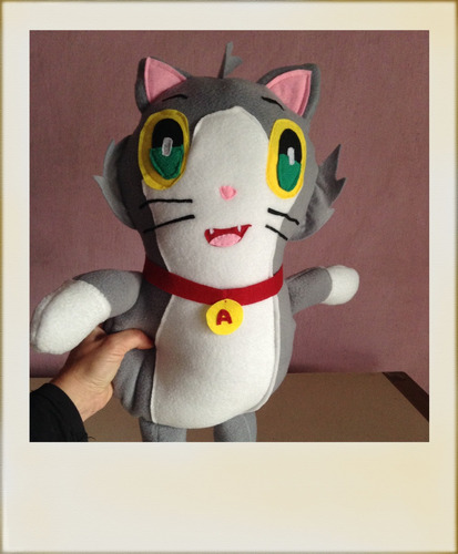Peluche De El Gato Acenix De Los Compas De 50cm U Otros