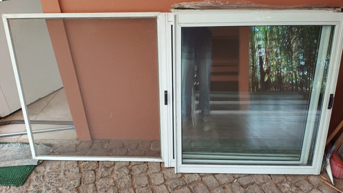 Ventana Corrediza Usada De 2x1 Con Dvh Y Camara De Aire