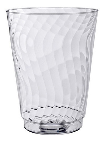 84 Vasos Plástico Tipo Cristal 14oz 414ml Desechable Chinet