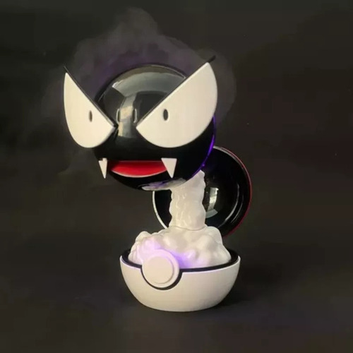 ~ De Pet Fairy Gastly 3d Pequeña Luz Nocturna Humidificador,