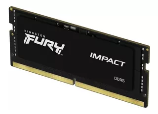 Memória Notebook 32gb Ddr5 4800mhz Kingston Fury Impact Cl38