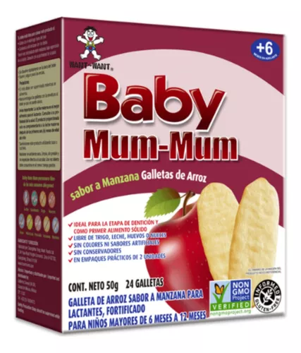 Bocadillos para bebés, Galletas de arrurruz, Más de 10 meses, 155 g (5,5 oz)