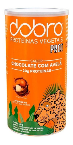 Proteina Vegana Dobro Chocolate Com Avelã 450g