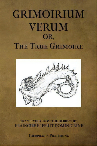 Grimoirium Verum, De Solomon. Editorial Createspace Independent Publishing Platform, Tapa Blanda En Inglés