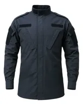 Comprar Chaquetilla Táctica Azul Rip Stop Cuello Mao Policía