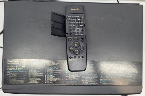 Vídeo Cassete Panasonic Nv-hd665 Com Controle Remoto Preto (Usado)