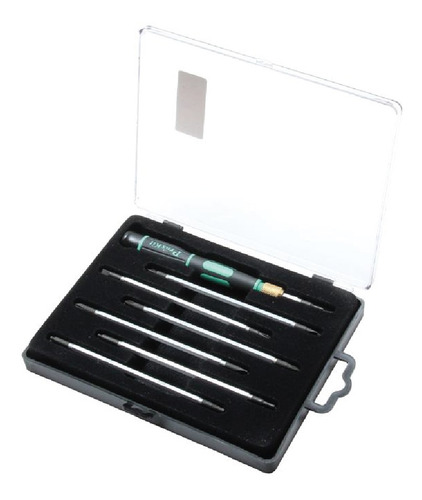 Kit Destornillador Punta Intercambiable 14x1 Proskit Cuotas