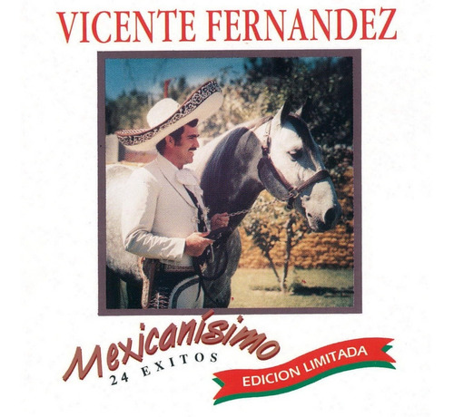 Vicente Fernandez Cd 24 Exitos Mexicanisimo Impecable