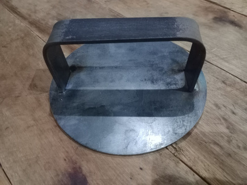 Imagen 3 de 6 de Smasher Para Hamburguesas 14cm Por 5mm X 3 Unidades.