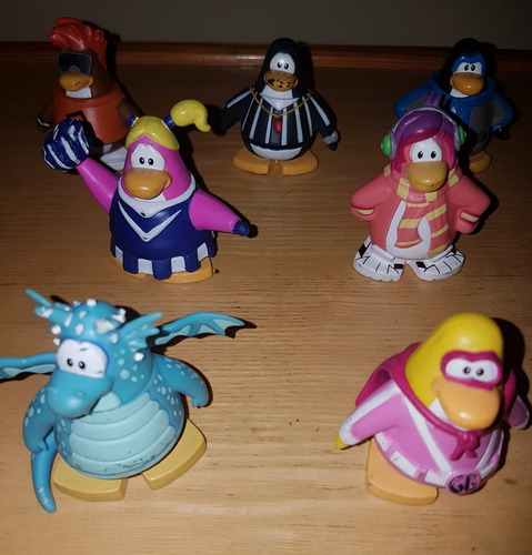 Coleccion De 7 Figuras Club Penguin | MercadoLibre