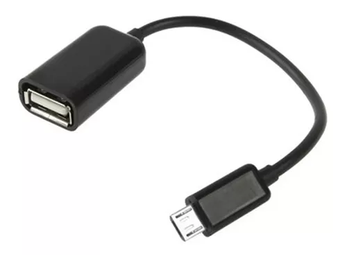 Cable OTG Micro USB a USB - Electromanía Perú