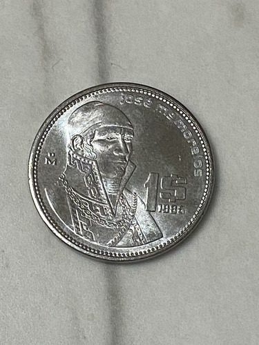 Imagen 1 de 2 de Moneda De 1 Peso José María Morelos 1986, Envio Gratis!