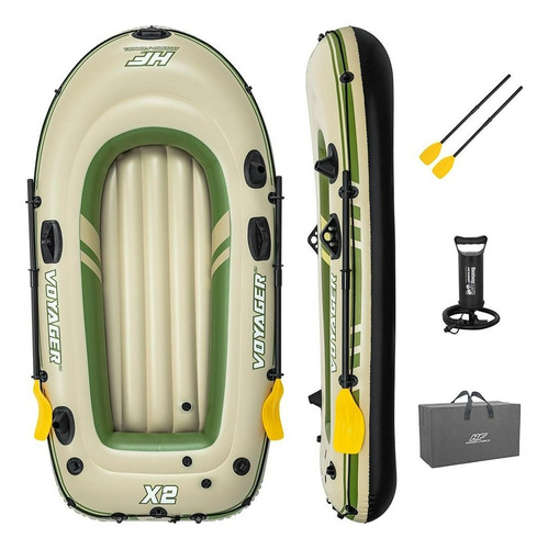 Bote Inflable Lancha Balsa Ozark Trail 2 Perdonas Voyager X2