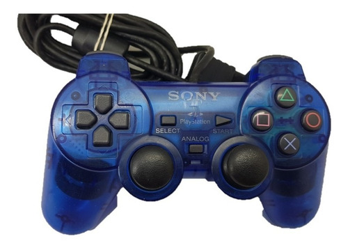 Control Joystick Sony Dualshock 2 Azul Océano Dr Games