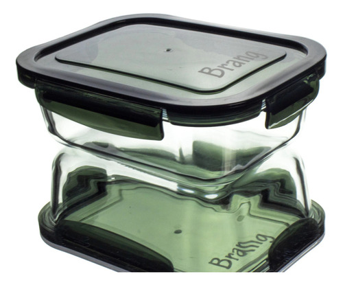 Recipiente Hermético De Vidrio Multiusos 640ml Brang