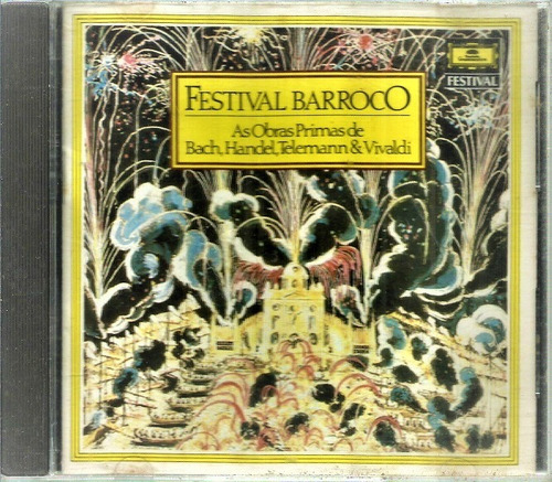 Cd / Festival Barroco - Bach , Handel , Telemann , Vivaldi