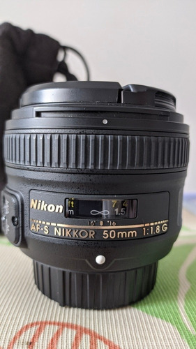 Lente Nikkor Af-s 50mm 1:1.8g