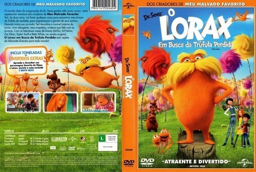 Dvd - O Lorax Em Busca Da Trufa Perdida