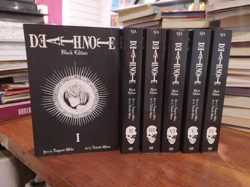 Libro: Death Note Black Edition, Volumen 1-6, Colección 6, L