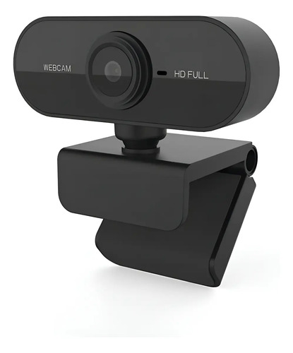 Webcam Full HD 1080p USB 2.0 Microfone Integrado Preto WEB 1080P FULL HD