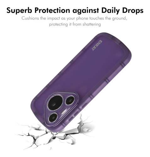 J0k Capa À Prova De Choque Enkay Tpu Para Huawei Pura