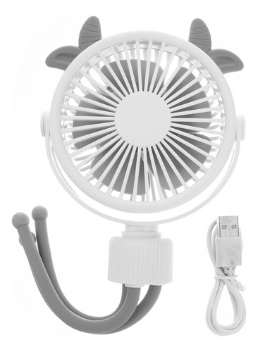 Ventilador De Cochecito Portátil Con Trípode Flexible Para A