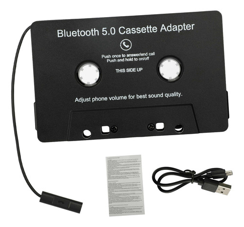Adaptador Universal De Casete A Auxiliar Con Audio Estéreo