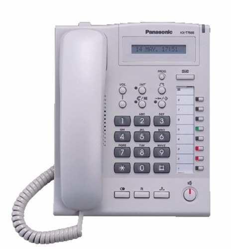 Teléfono Panasonic KX-T7665 fijo