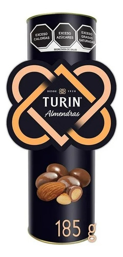 Almendras Cubiertas Turin Con Chocolate Con Leche 185 G