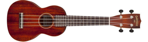 Ukelele Gretsch Soprano G9100 Standard Con Funda Satin Cuo Color Marrón